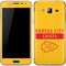 NFL Kansas City Chiefs Yellow Performance Series Galaxy J3 Skin