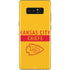 NFL Kansas City Chiefs Yellow Performance Series Galaxy Note 8 Skin