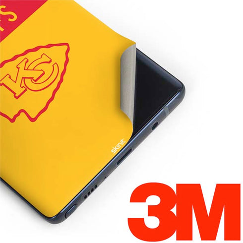 NFL Kansas City Chiefs Yellow Performance Series Galaxy Note 9 Skin