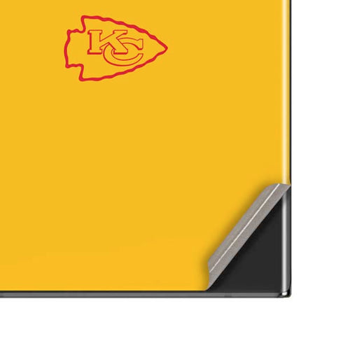 NFL Kansas City Chiefs Yellow Performance Series Galaxy Note20 Ultra 5G Skin