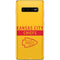 NFL Kansas City Chiefs Yellow Performance Series Galaxy S10 Plus Skin