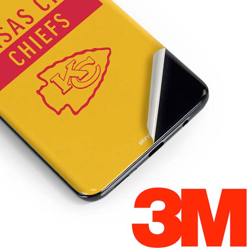 NFL Kansas City Chiefs Yellow Performance Series Galaxy S10 Skin