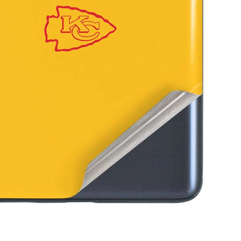 NFL Kansas City Chiefs Yellow Performance Series Galaxy S20 Fan Edition Skin