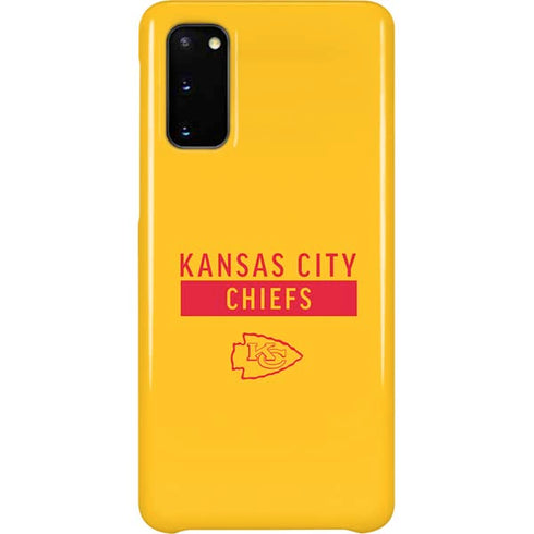 NFL Kansas City Chiefs Yellow Performance Series Galaxy S20 Lite Case