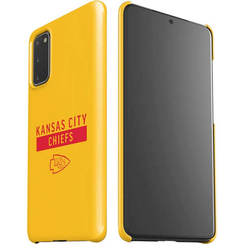 NFL Kansas City Chiefs Yellow Performance Series Galaxy S20 Lite Case