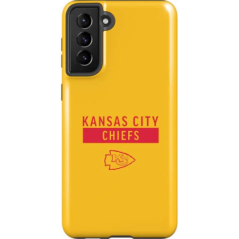 NFL Kansas City Chiefs Yellow Performance Series Galaxy S21 Plus 5G Pro Case