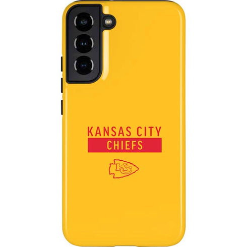 NFL Kansas City Chiefs Yellow Performance Series Galaxy S22 Plus Pro Case