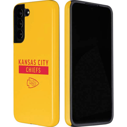 NFL Kansas City Chiefs Yellow Performance Series Galaxy S22 Plus Pro Case