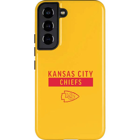 NFL Kansas City Chiefs Yellow Performance Series Galaxy S22 Pro Case