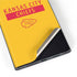 NFL Kansas City Chiefs Yellow Performance Series Galaxy S22 Ultra Skin