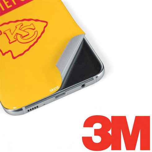 NFL Kansas City Chiefs Yellow Performance Series Galaxy S8 Skin