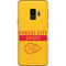 NFL Kansas City Chiefs Yellow Performance Series Galaxy S9 Skin