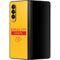 NFL Kansas City Chiefs Yellow Performance Series Galaxy Z Fold3 5G Skin