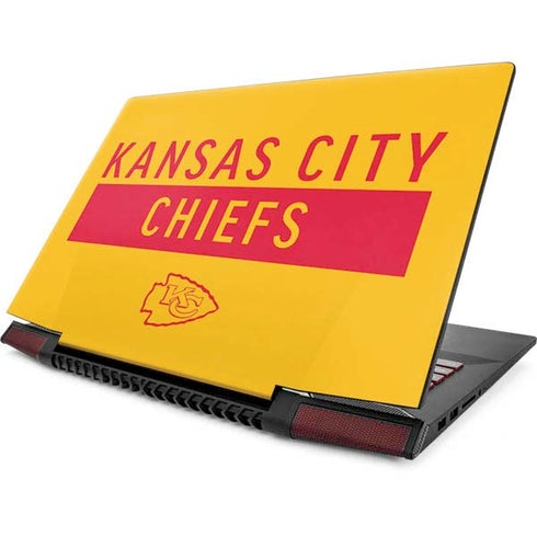 NFL Kansas City Chiefs Yellow Performance Series Lenovo IdeaPad Skin