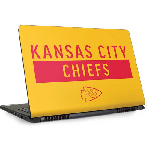 NFL Kansas City Chiefs Yellow Performance Series Dell Inspiron Skin
