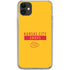 NFL Kansas City Chiefs Yellow Performance Series iPhone 11 Clear Case