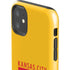 NFL Kansas City Chiefs Yellow Performance Series iPhone 11 Impact Case