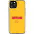 NFL Kansas City Chiefs Yellow Performance Series iPhone 11 Pro Clear Case