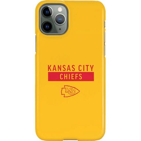 NFL Kansas City Chiefs Yellow Performance Series iPhone 11 Pro Lite Case
