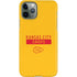NFL Kansas City Chiefs Yellow Performance Series iPhone 11 Pro Lite Case