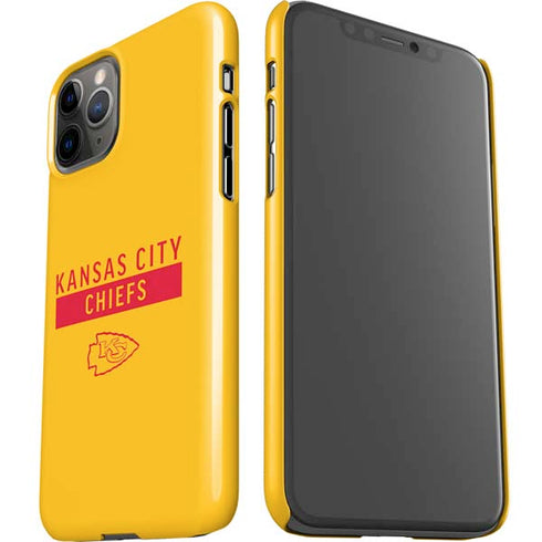 NFL Kansas City Chiefs Yellow Performance Series iPhone 11 Pro Lite Case