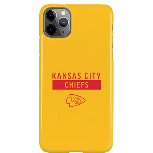 NFL Kansas City Chiefs Yellow Performance Series iPhone 11 Pro Max Lite Case