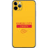 NFL Kansas City Chiefs Yellow Performance Series iPhone 11 Pro Max Skin