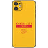 NFL Kansas City Chiefs Yellow Performance Series iPhone 11 Skin