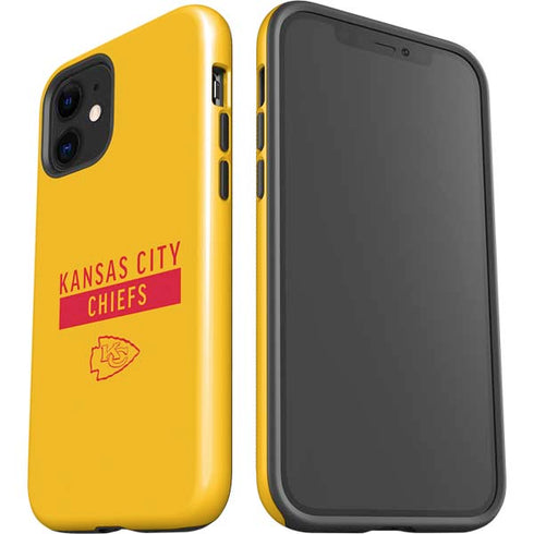 NFL Kansas City Chiefs Yellow Performance Series iPhone 12 Impact Case