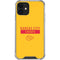 NFL Kansas City Chiefs Yellow Performance Series iPhone 12 Mini Clear Case