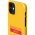 NFL Kansas City Chiefs Yellow Performance Series iPhone 12 Mini Lite Case