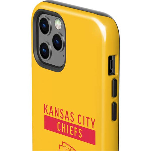 NFL Kansas City Chiefs Yellow Performance Series iPhone 12 Pro Max Impact Case