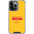 NFL Kansas City Chiefs Yellow Performance Series iPhone 13 Pro Clear Case