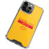 NFL Kansas City Chiefs Yellow Performance Series iPhone 13 Pro Clear Case