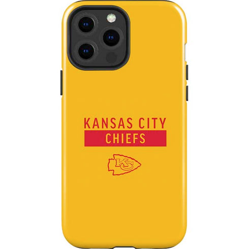NFL Kansas City Chiefs Yellow Performance Series iPhone 13 Pro Max Impact Case