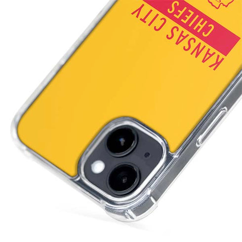 NFL Kansas City Chiefs Yellow Performance Series iPhone 15 MagSafe Case