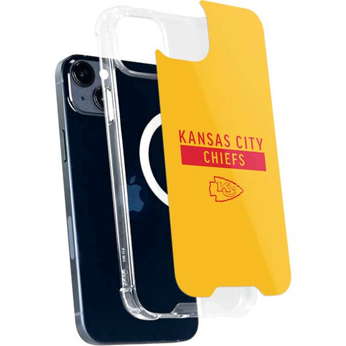 NFL Kansas City Chiefs Yellow Performance Series iPhone 15 Plus MagSafe Case