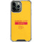 NFL Kansas City Chiefs Yellow Performance Series iPhone 14 Pro Max Clear Case