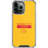 NFL Kansas City Chiefs Yellow Performance Series iPhone 14 Pro Max Clear Case