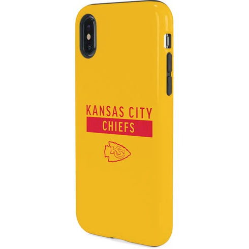 NFL Kansas City Chiefs Yellow Performance Series iPhone X Pro Case