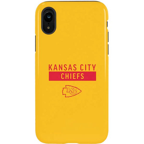 NFL Kansas City Chiefs Yellow Performance Series iPhone XR Pro Case