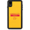 NFL Kansas City Chiefs Yellow Performance Series iPhone XR Waterproof Case