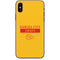 NFL Kansas City Chiefs Yellow Performance Series iPhone XS Max Skin