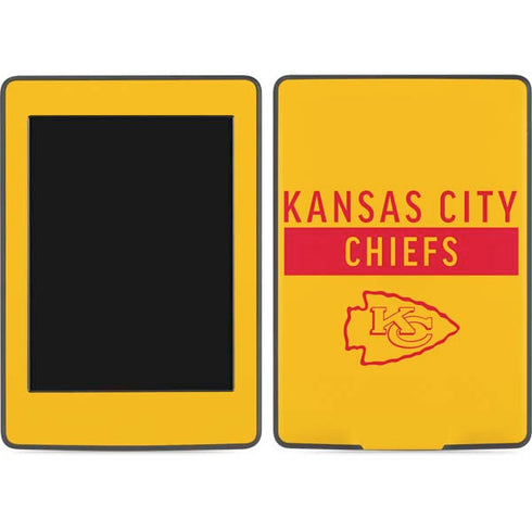 NFL Kansas City Chiefs Yellow Performance Series Amazon Kindle Skin