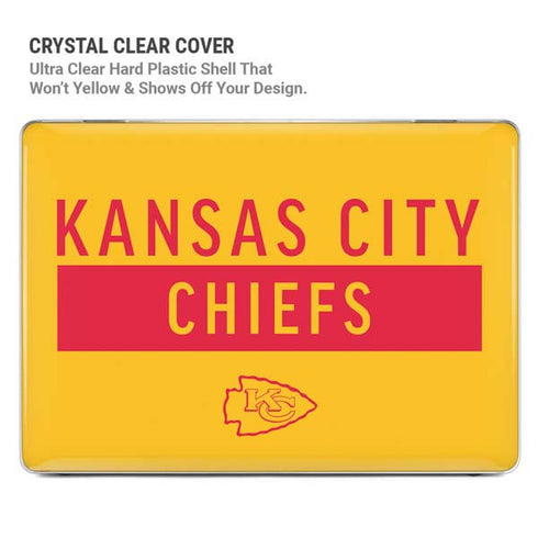 NFL Kansas City Chiefs Yellow Performance Series MacBook Air 13in M1 (2021) Case plus Skin