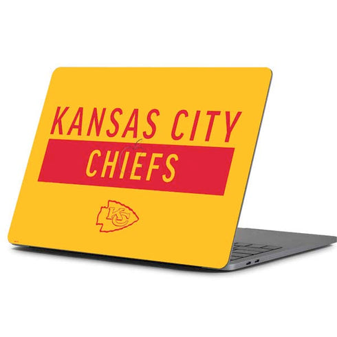 NFL Kansas City Chiefs Yellow Performance Series Apple MacBook Pro 13-inch Skin