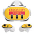 NFL Kansas City Chiefs Yellow Performance Series Meta Quest 3 Skin