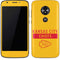 NFL Kansas City Chiefs Yellow Performance Series Moto E5 Play Skin