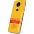 NFL Kansas City Chiefs Yellow Performance Series Moto E5 Plus Skin