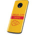 NFL Kansas City Chiefs Yellow Performance Series Moto G6 Skin